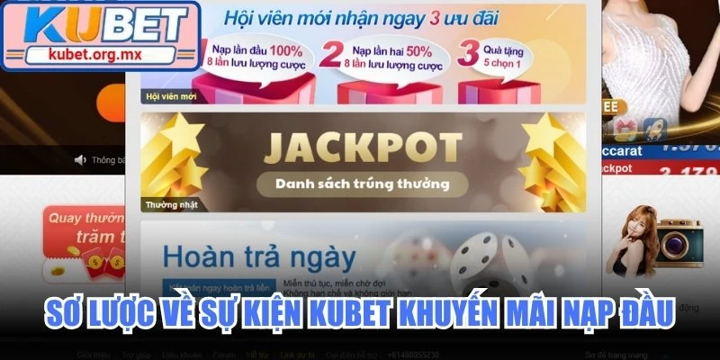 Sơ lược về sự kiện Kubet khuyến mãi nạp đầu